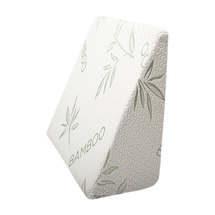Cool Gel Memory Foam Bed Wedge Pillow Cushion Neck Back Support Sleep with Cover.