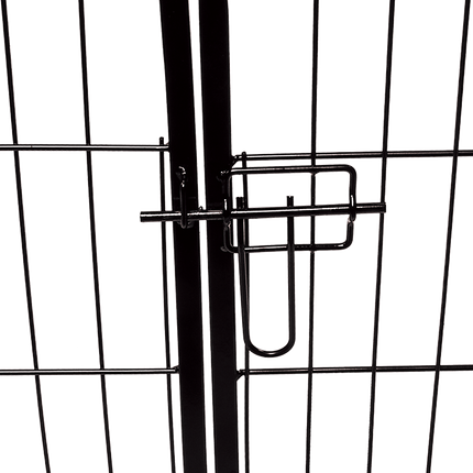 8 Panel Heavy Duty Pet Dog Playpen Puppy Exercise Fence Enclosure Cage.
