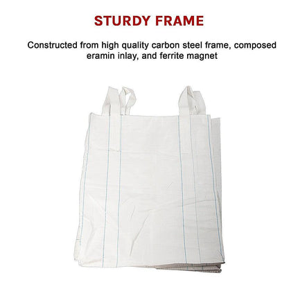 4 x 1 tonne FIBC Polypropylene UV Rated Builder / Bulk / Landscape Bags.