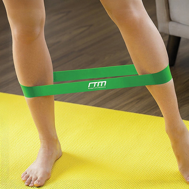 Resistance Band Loop Set of 5 Heavy Duty Gym Yoga Workout.