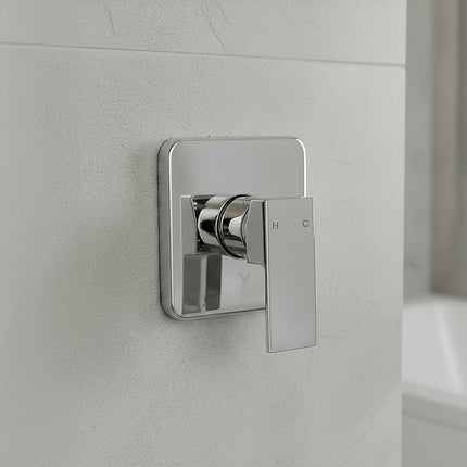 Shower Bath Mixer Tap Bathroom WATERMARK Approved - Chrome.