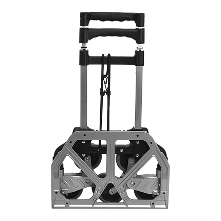 Stair Climbing Trolley 6 Wheels Aluminium Folding Hand Cart Climb Steps.
