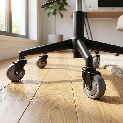 5x Office Chair Caster Wheels Set – Heavy Duty Universal Replacement for All Floors.