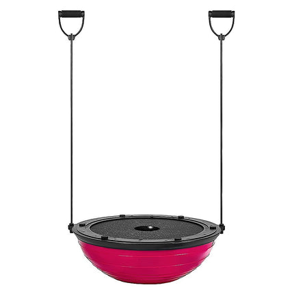Yoga Balance Trainer Exercise Ball for Arm, Leg, Core Workout with Pump, 2 Resistance Bands.