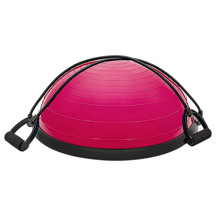 Yoga Balance Trainer Exercise Ball for Arm, Leg, Core Workout with Pump, 2 Resistance Bands.