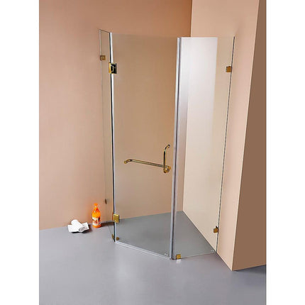 1000 x 1000mm Frameless 10mm Glass Shower Screen By Della Francesca.