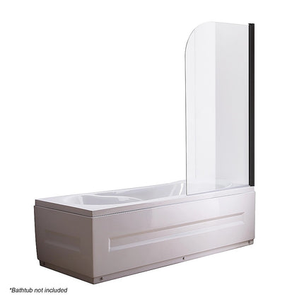 180 Degree Pivot Door 6mm Safety Glass Bath Shower Screen 800x1400mm By Della Francesca.