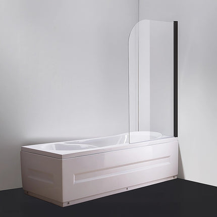 180 Degree Pivot Door 6mm Safety Glass Bath Shower Screen 800x1400mm By Della Francesca.