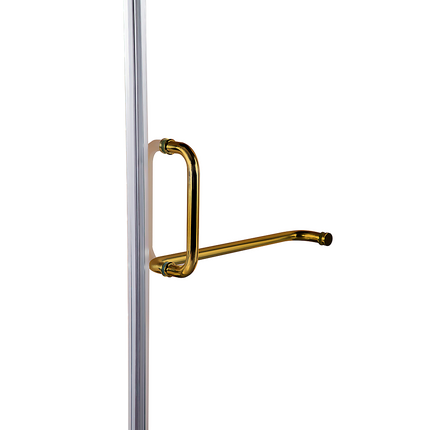 1000 x 1000mm Frameless 10mm Glass Shower Screen By Della Francesca.