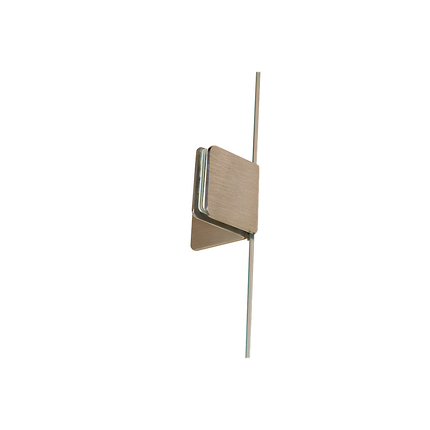 1100 x 700mm Frameless 10mm Glass Shower Screen By Della Francesca.