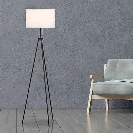 Mid-Century Floor Lamp Modern Tripod Decor Living Room Standing.