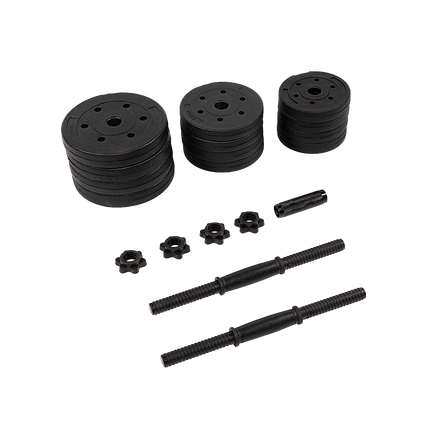 20kg Dumbbell Set Home Gym Fitness Exercise Weights Bar Plate.