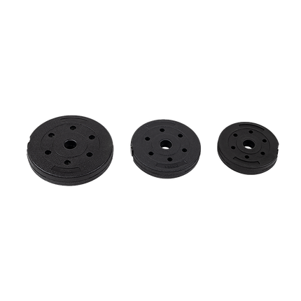 20kg Dumbbell Set Home Gym Fitness Exercise Weights Bar Plate.