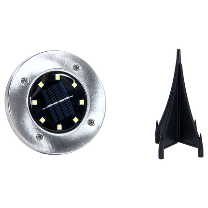 12x Solar Powered LED Buried Inground Recessed Light Garden Outdoor Deck Path.