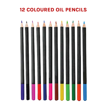 Art Sketch Pencils Oil Drawing Colouring Graphite Charcoal Pencil Set 72pcs/set.