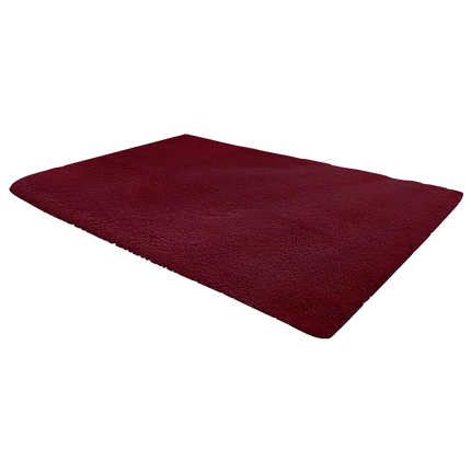 200x140cm Floor Rugs Large Shaggy Rug Area Carpet Bedroom Living Room Mat - Burgundy.