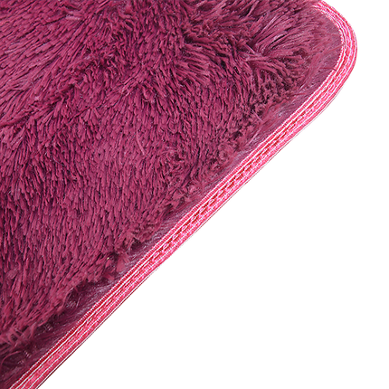 200x140cm Floor Rugs Large Shaggy Rug Area Carpet Bedroom Living Room Mat - Burgundy.