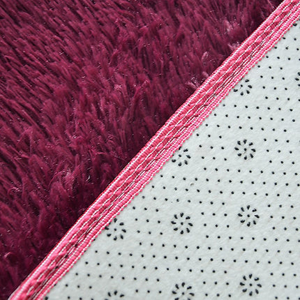 200x140cm Floor Rugs Large Shaggy Rug Area Carpet Bedroom Living Room Mat - Burgundy.