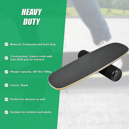 Balance Board Trainer with Stopper Wobble Roller.