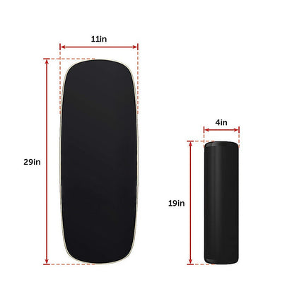 Balance Board Trainer with Stopper Wobble Roller.