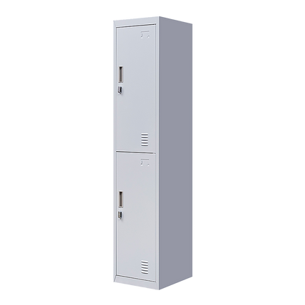 4-Door Vertical Locker for Office Gym Shed School Home Storage.