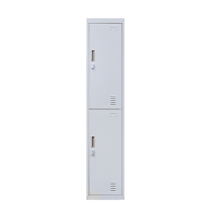 4-Door Vertical Locker for Office Gym Shed School Home Storage.