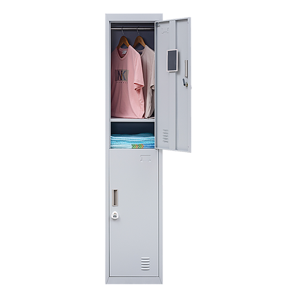 4-Door Vertical Locker for Office Gym Shed School Home Storage