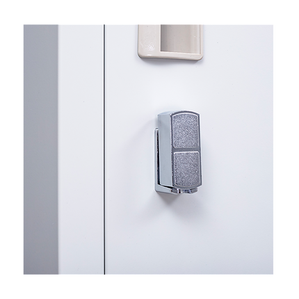 6-Door Locker for Office Gym Shed School Home Storage.