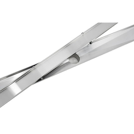 900mm Tile Insert Bathroom Shower Stainless Steel Grate Drain w/Centre outlet Floor Waste.