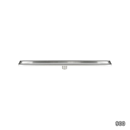 900mm Tile Insert Bathroom Shower Stainless Steel Grate Drain w/Centre outlet Floor Waste.