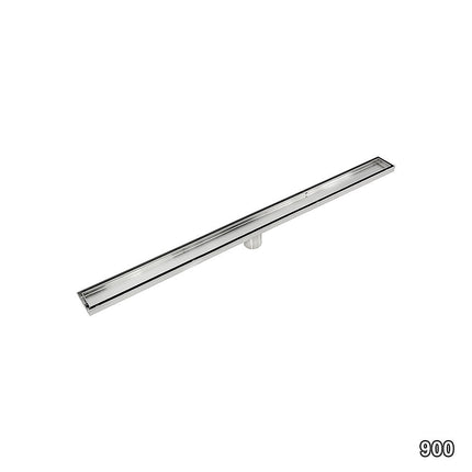 900mm Tile Insert Bathroom Shower Stainless Steel Grate Drain w/Centre outlet Floor Waste.
