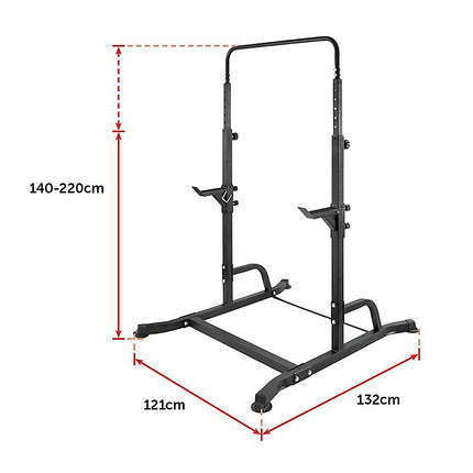 Bench Press Gym Rack and Chin Up Bar.