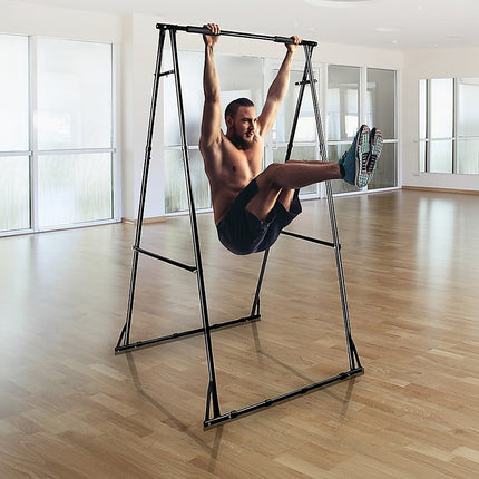 Pull-up Bar Free Standing Pull up Stand Sturdy Frame Indoor Pull Ups Machine.