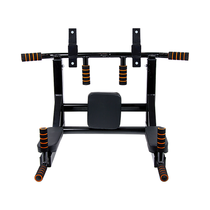 Heavy Duty Wall Mounted Power Station Pull Up Dip Knee Raise Bar.
