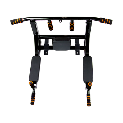 Heavy Duty Wall Mounted Power Station Pull Up Dip Knee Raise Bar.