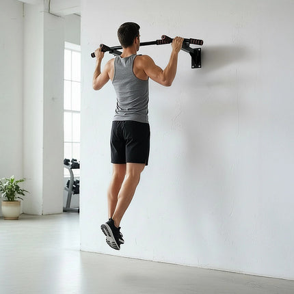 Heavy Duty Pull Up Bar Home Gym Chin Up Bar Wall Ceiling Mount.