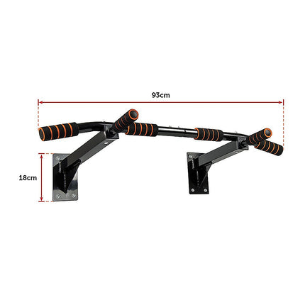 Heavy Duty Pull Up Bar Home Gym Chin Up Bar Wall Ceiling Mount.