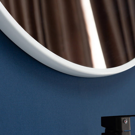 60cm Round Wall Mirror Bathroom Makeup Mirror by Della Francesca.