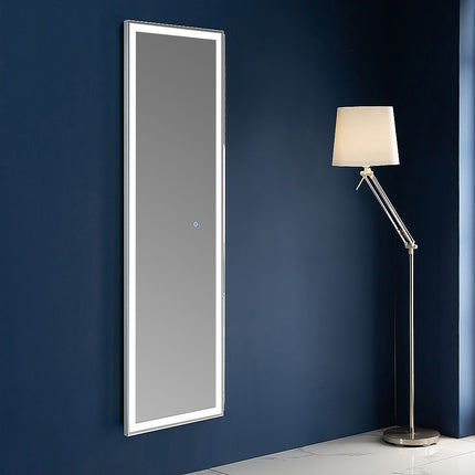 LED Full Length Mirror Standing Floor Makeup Wall Light Mirror 1.6M.