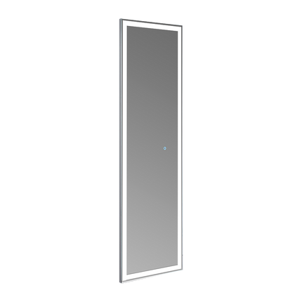 LED Full Length Mirror Standing Floor Makeup Wall Light Mirror 1.6M.