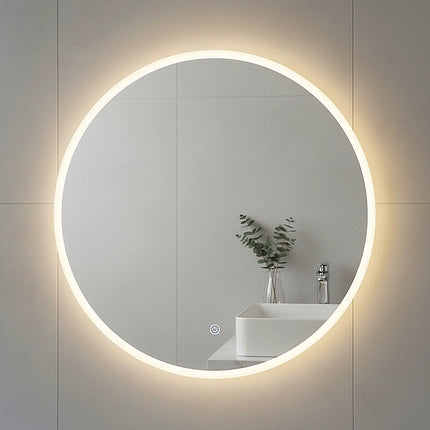 60cm LED Wall Mirror Bathroom Mirrors Light Decor Round.