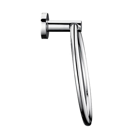 Classic Chrome Towel Bar Rail Ring Bathroom.