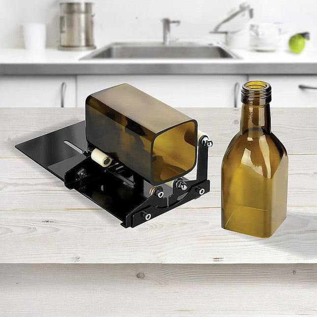 Glass Bottle Cutter Cutting Tool Upgrade Version Square & Round Bottle Cutter.