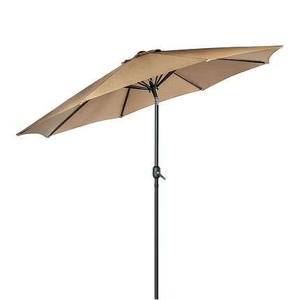 9FT Patio Umbrella Outdoor Garden Table Umbrella with 8 Sturdy Ribs.