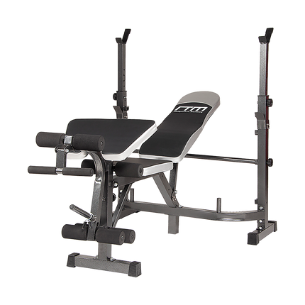 Multi Station Home Gym Weight Bench Press Leg Equipment Set Fitness Exercise.