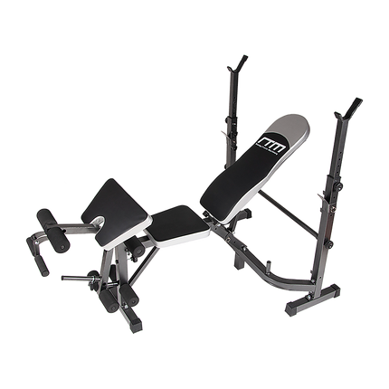 Multi Station Home Gym Weight Bench Press Leg Equipment Set Fitness Exercise.