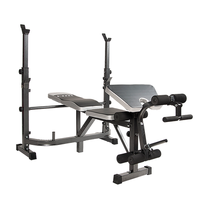 Multi Station Home Gym Weight Bench Press Leg Equipment Set Fitness Exercise.