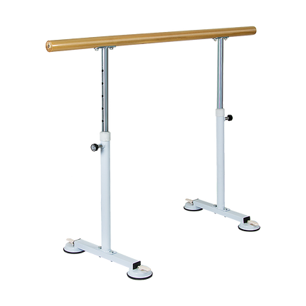 Wooden Portable Ballet Bar Stretch Barre Dance Bar 1.5M Freestanding Ballet Bar.