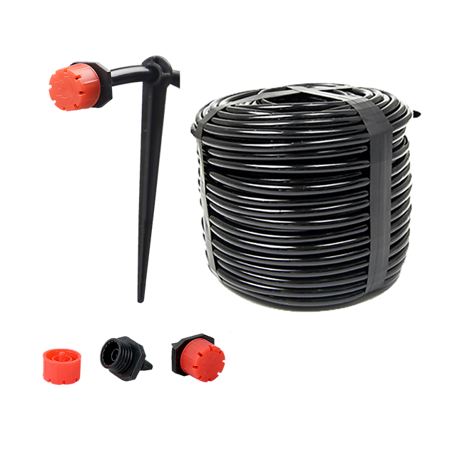 50M Hose Garden Irrigation System Plant Watering DIY Micro Drip Kits.