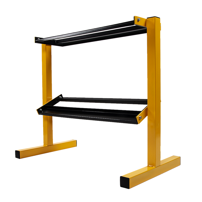 2 Tier Dumbbell Rack for Dumbbell Weights Storage.